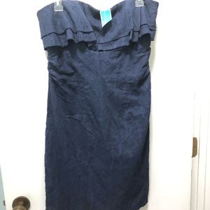 Southern Frock Strapless Dress